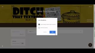 New Google Classroom Features #2: Out-of-class viewing party