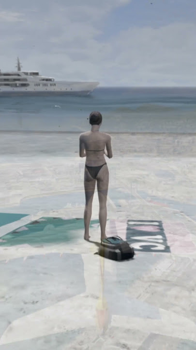 PESAWAT MENDARAT DARURAT DI GTA 5 #shorts