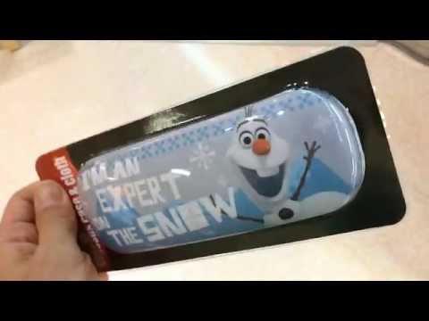 【アナと雪の女王】メガネケース　オラフ