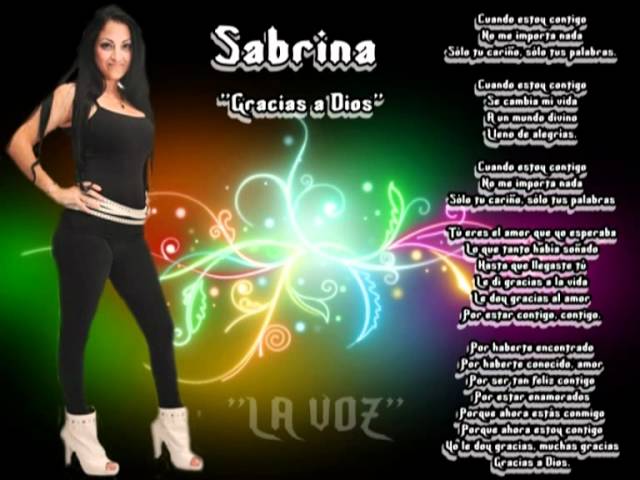 Watch Gracias a Dios (Sabrina Bera) on YouTube Watch Gracias a Dios (Sabrina Bera) on YouTube