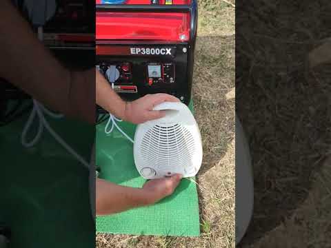 Генератор мультипаливний газ бензиновий із мідною обмоткою HONDA EG3800GAS 3.2 кВт, видео 1
