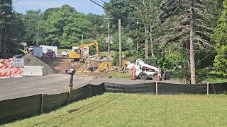 Pounding on the Southern Culvert - 7.1 - East Lyme Colony Road Bridge