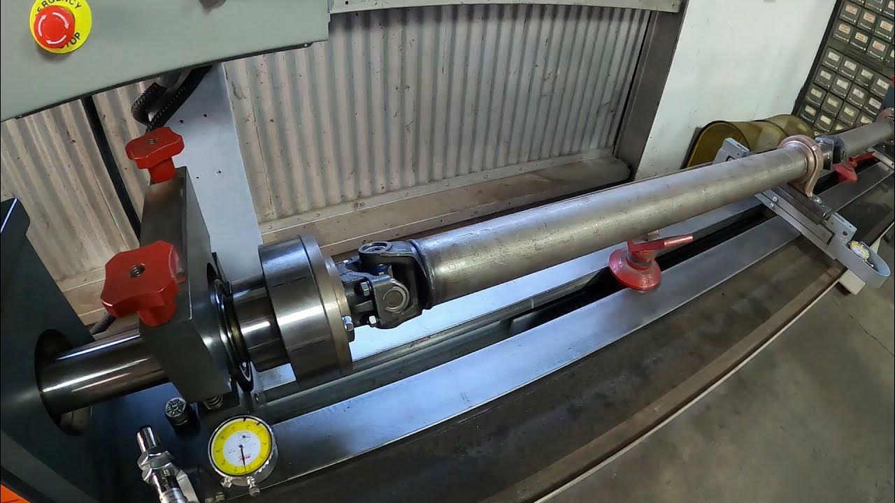 Westport Drive Shaft Balancer Balancing TwoPiece Driveshaft Using a