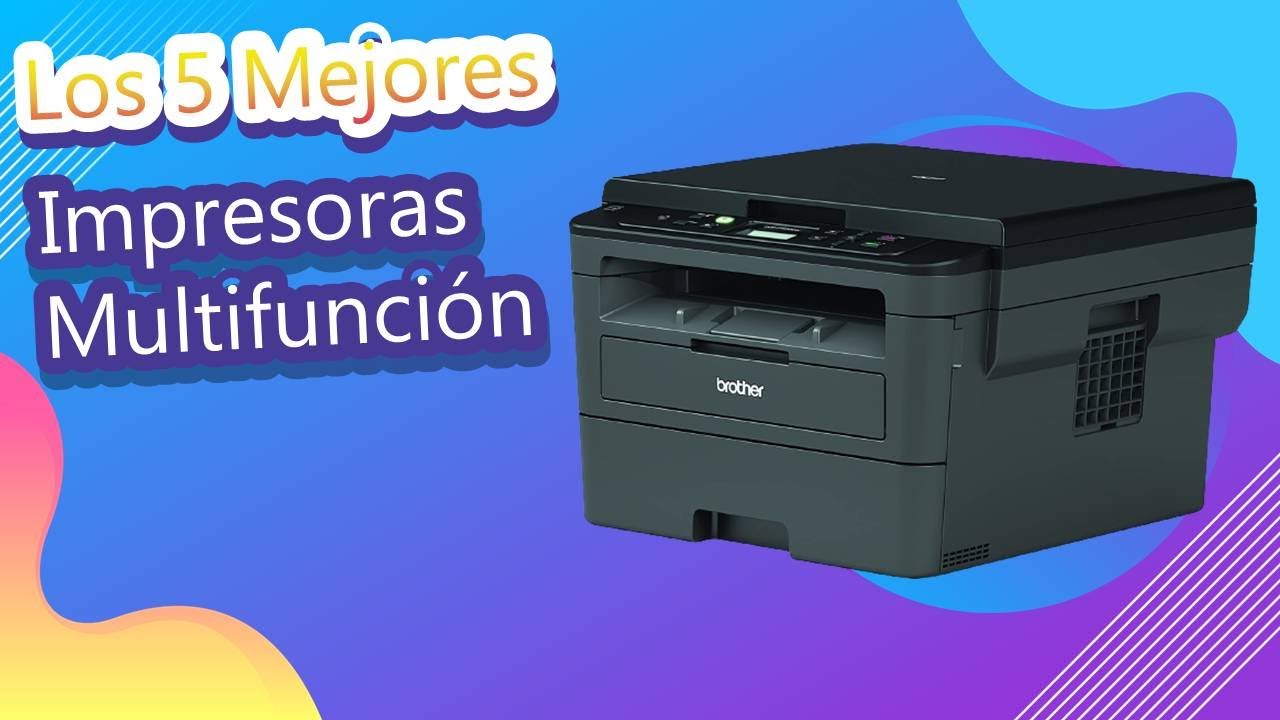 Los 5 Mejores Impresoras Multifunción 2022 - YouTube