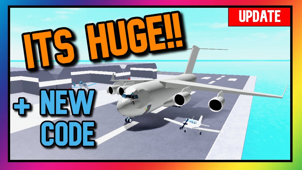 New Cargo Plane New Code Airport Tycoon Youtube - new plane tycoon build fly and explore roblox