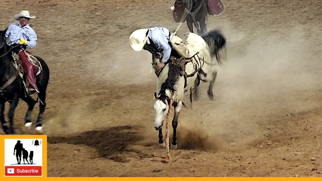 Bronc Riding 🐴 2023 West Texas Ranch Rodeo | Friday - YouTube