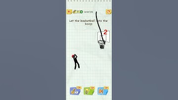 Level 141 Let the basketball onto the hoop #short #game #draw2save