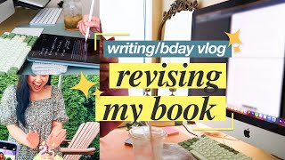 REVISING MY BOOK 💥 feedback, roadblocks + celebrating my birthday | writing vlog by kris | KM Fajardo 2,845 views 9 months ago 26 minutes