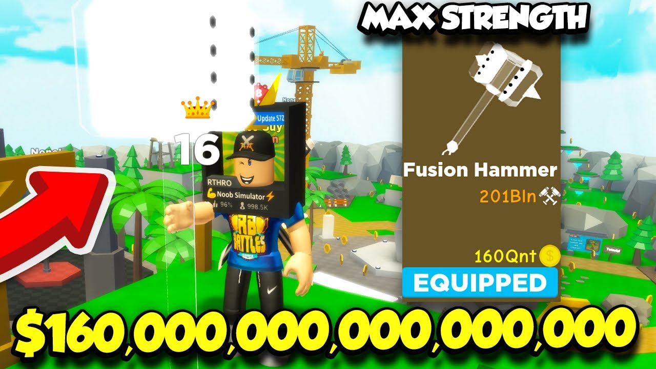 Buying The 160 000 000 000 000 Hammer In Hammer Simulator And