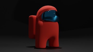 Among Us but its 3D | Blender 3D character modeling