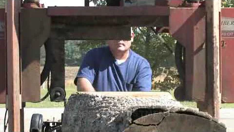 Timberking Sawmill B-20 Owner Clifton Sutton