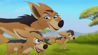 Lion Guard: Jackal Attack! | Babysitter Bunga HD Clip