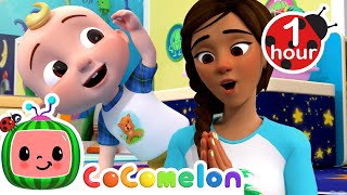 Namaste JJ - Yoga with Ms Appleberry | Cocomelon Nursery Rhymes | Moonbug Kids After School