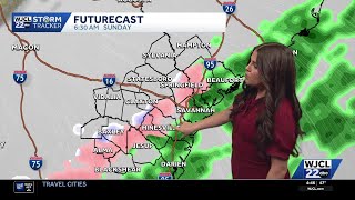 Temperatures To Drop Below Freezing Across The Savannah Area, Wintry Mix Possible