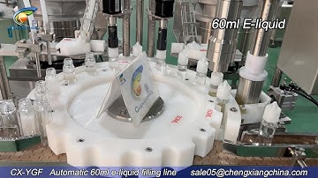 60ml e liquid bottle filling line/ejuice chubby gorilla bottle filling line/vape liquid filling line