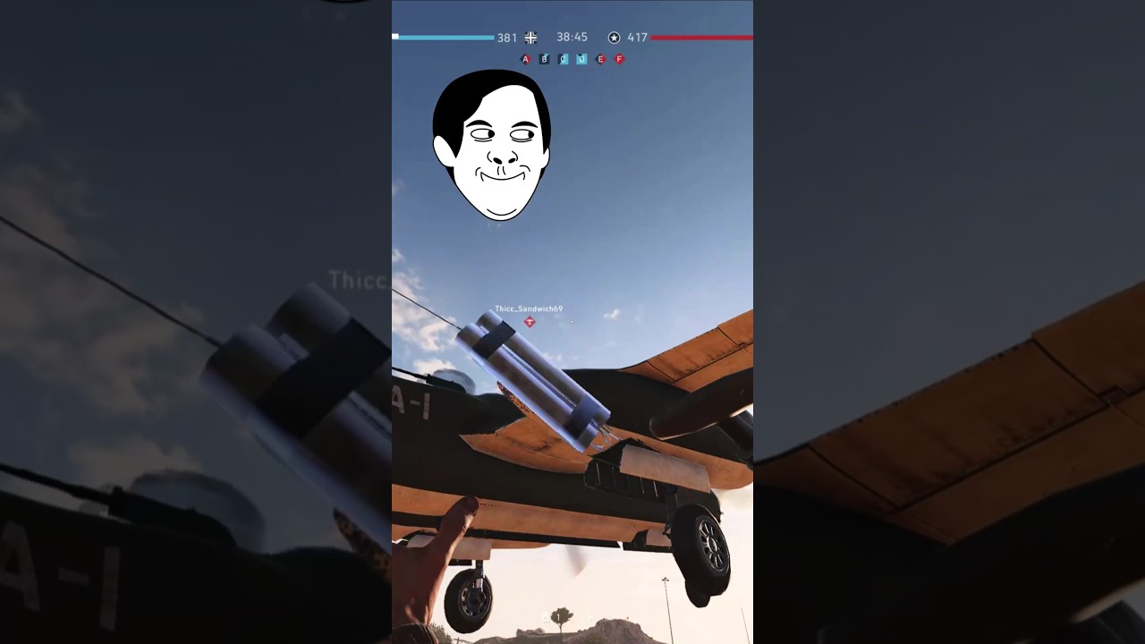 Dynamite on Plane TROLLING - BFV