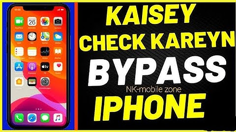How to check iPhone bypass or not bypass