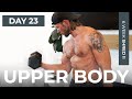 Day 32: 30 Min Upper Body Workout GIANT SETS (Arms, Chest, Back & Shoulders) | 6 Week Shred II