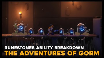 Runestone Ability Breakdown - The Adventures of Gorm - Unreal Engine 4 Game Development
