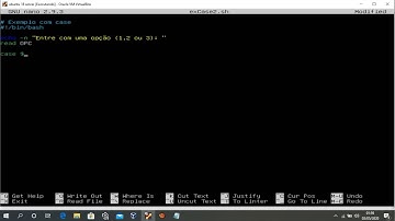 Condicional CASE em Shell Script - Linux