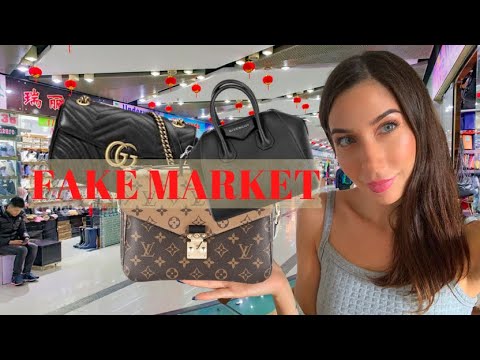 FAKE MARKET di SHANGHAI post-CoVid19 | imitazione BORSE griffate GUCCI, LOUIS VUITTON, GIVENCHY