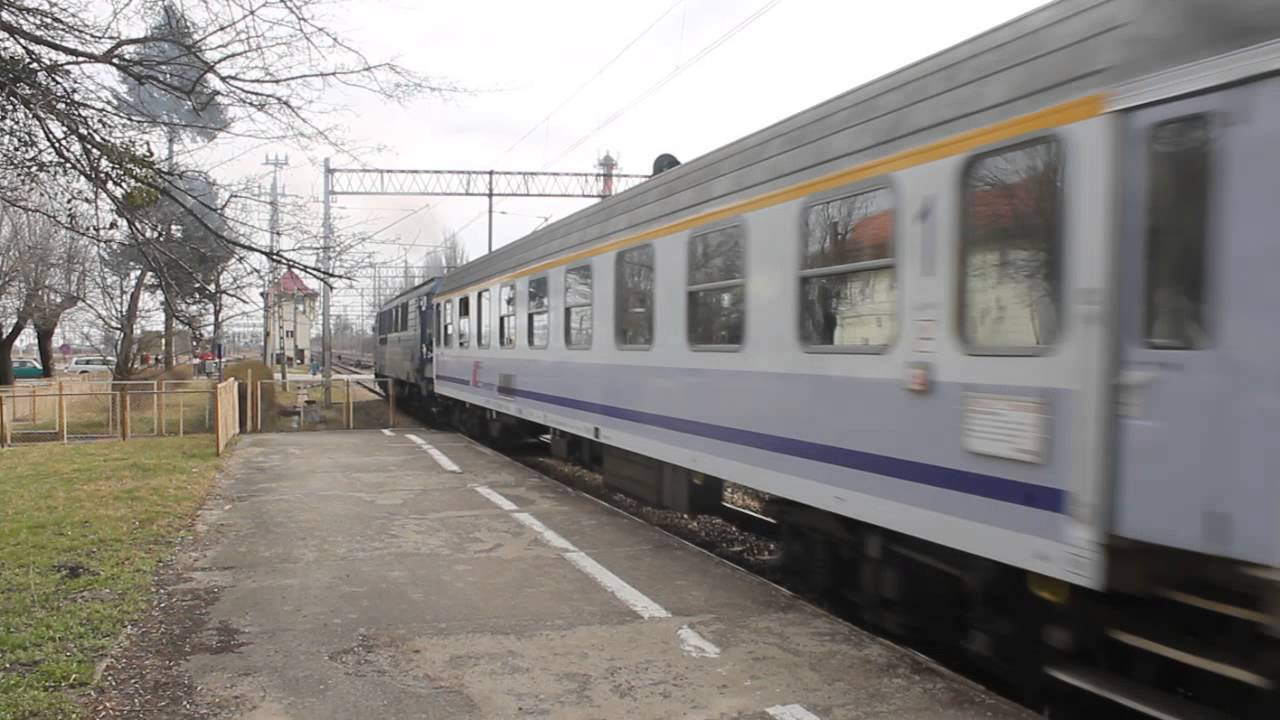 SU46-004 ponownie z pociągiem TLK na linii D29-38.