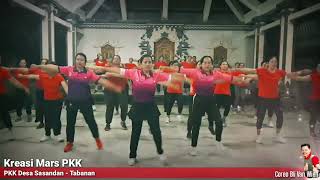 Download Lagu 🔥Senam Mars PKK 🔥 PKK Desa Sasandan Tabanan - Coreo Bli Van Wien MP3