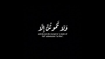 (يأيها الذين آمنوا اتقوا الله) | هيثم الدخين| سورة آل عمران | #krumat #reels #كرومات  #شاشه_سوداء