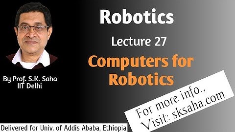 Computers for Robotics