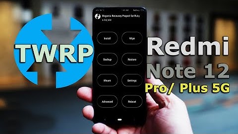 Redmi Note 12 Pro / Pro + 5G: Install TWRP  Recovery & Root MIUI 14 / HyperOS A14 | Easiest Way ✔️✔️