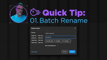 Figma QuickTip #1 - Batch Rename