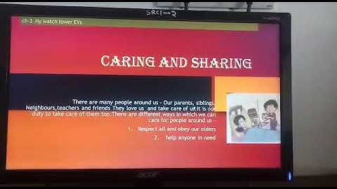 Class 2 EVS Caring and Sharing