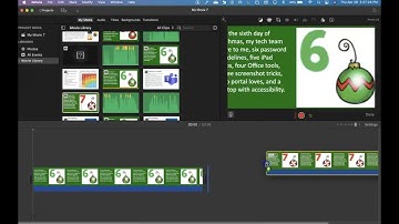 Narrated Slideshow in iMovie