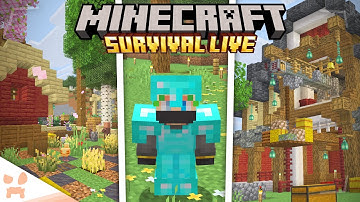 GRAND FINALE STABLE + MINECRAFT SURVIVAL BASE WORK! (1.21.11 pre release 1)