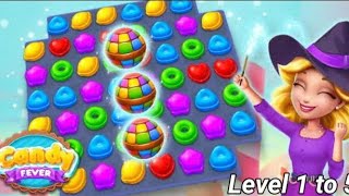 Candy Fever Game Level 1 to 5 Complete Android Games.🍬🍭😘😍...... screenshot 5