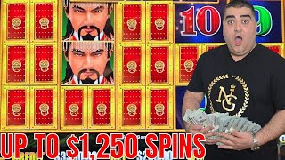I RISKED IT ALL – $1,250 Max Bet Dragon Link Slot🤯🔥