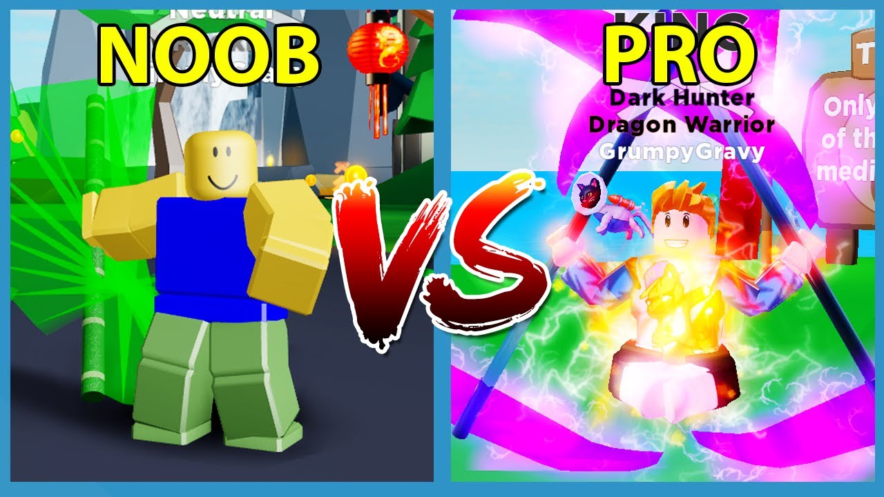 Noob Vs Pro In Roblox Ninja Legends Youtube - noob vs pro ninja w roblox roblox ninja legends vito vs bella