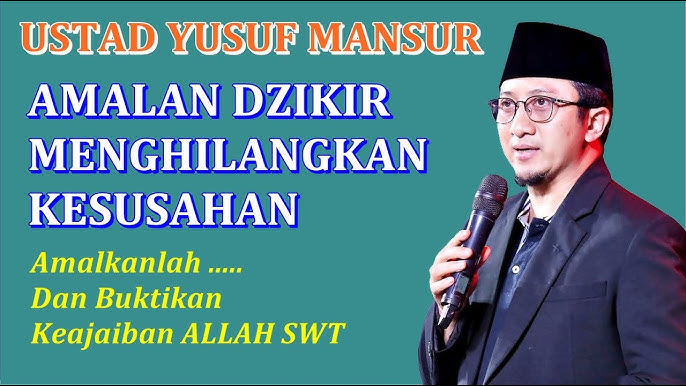 Amalan Dzikir Menghilangkan Kesusahan Ceramah Ustad Yusuf Mansur Youtube