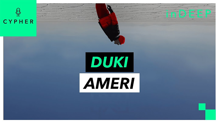 ANÁLISIS y REACCIÓN de ‘AMERI’ de Duki | Cypher inDEEP