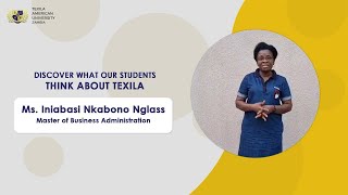 Empowering Leadership: Ms. Iniabasi Nkabono Nglass's MBA Journey | Texila American University Zambia