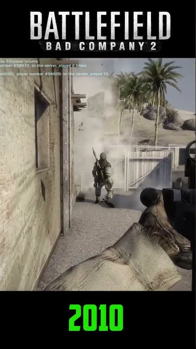Battlefield 2042 vs Battlefield Bad Company 2 - Thoughts?