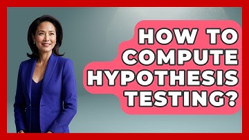 How To Compute Hypothesis Testing? - The Friendly Statistician