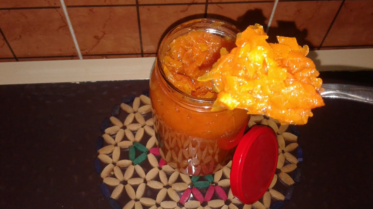 طريقة مربى الجزر بالبرتقال مع قشر اليوسفي روووووعة فى طعمها👍👌