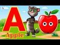 Phonics Song 2 with TWO Words in 3D - A For Airplane - ABC Alphabet Songs with Sounds for Children