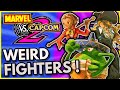 Marvel vs capcom 2   the weird exclusive characters 