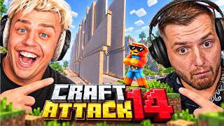😍😱 GIANT WALL PROGRESS & TALK with PAPAPLATTE in Craft Attack 14 - #8