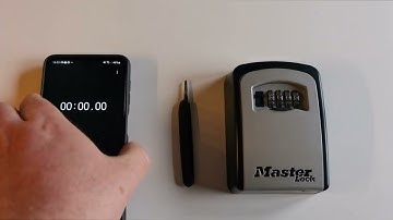Masterlock Keysafe Decoding