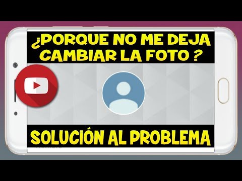 Why YouTube does not let you put or change the profile picture?