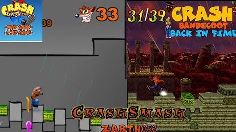 Crash Bandicoot - Back In Time Fan Game: Custom Level: Crate Smash By Zarth052