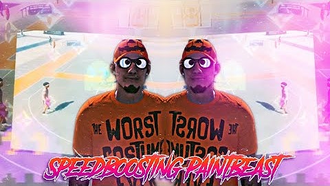 My *NEW* SPEEDBOOSTING PAINT BEAST BUILD is a DEMIGOD! BEST BUILD NBA 2k20!